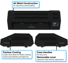 Load image into Gallery viewer, Apache Professional Laminator, Thermal Pouch, 18.5 Inch Max Width, 1.5-20 Mil, Black