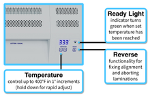 Load image into Gallery viewer, Apache Professional Laminator, Thermal Pouch, 18.5 Inch Max Width, 1.5-20 Mil, White
