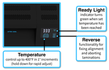 Load image into Gallery viewer, Apache Professional Laminator, Thermal Pouch, 18.5 Inch Max Width, 1.5-20 Mil, Black
