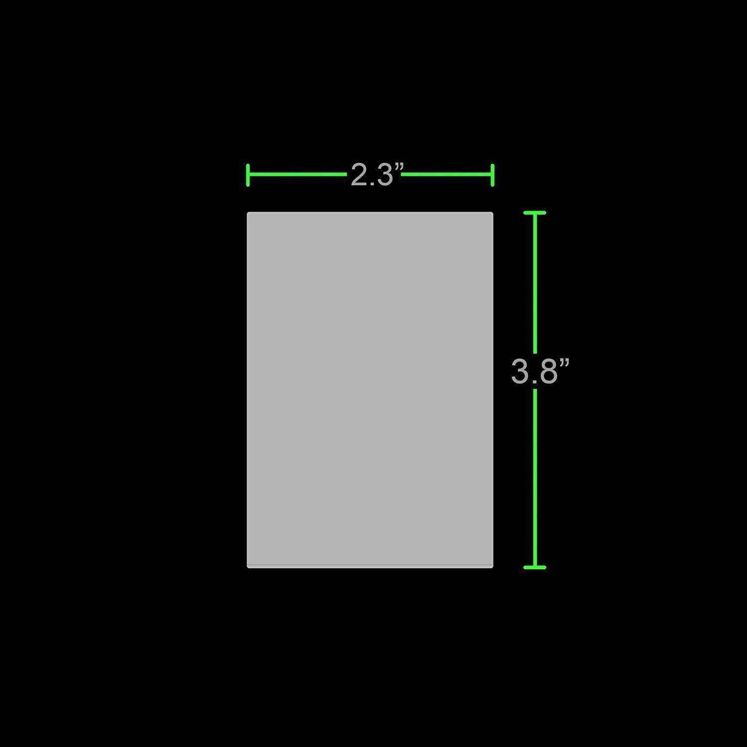Apache Laminating Pouches, 5 mil, Business Card Size, 200 Pack - Apache